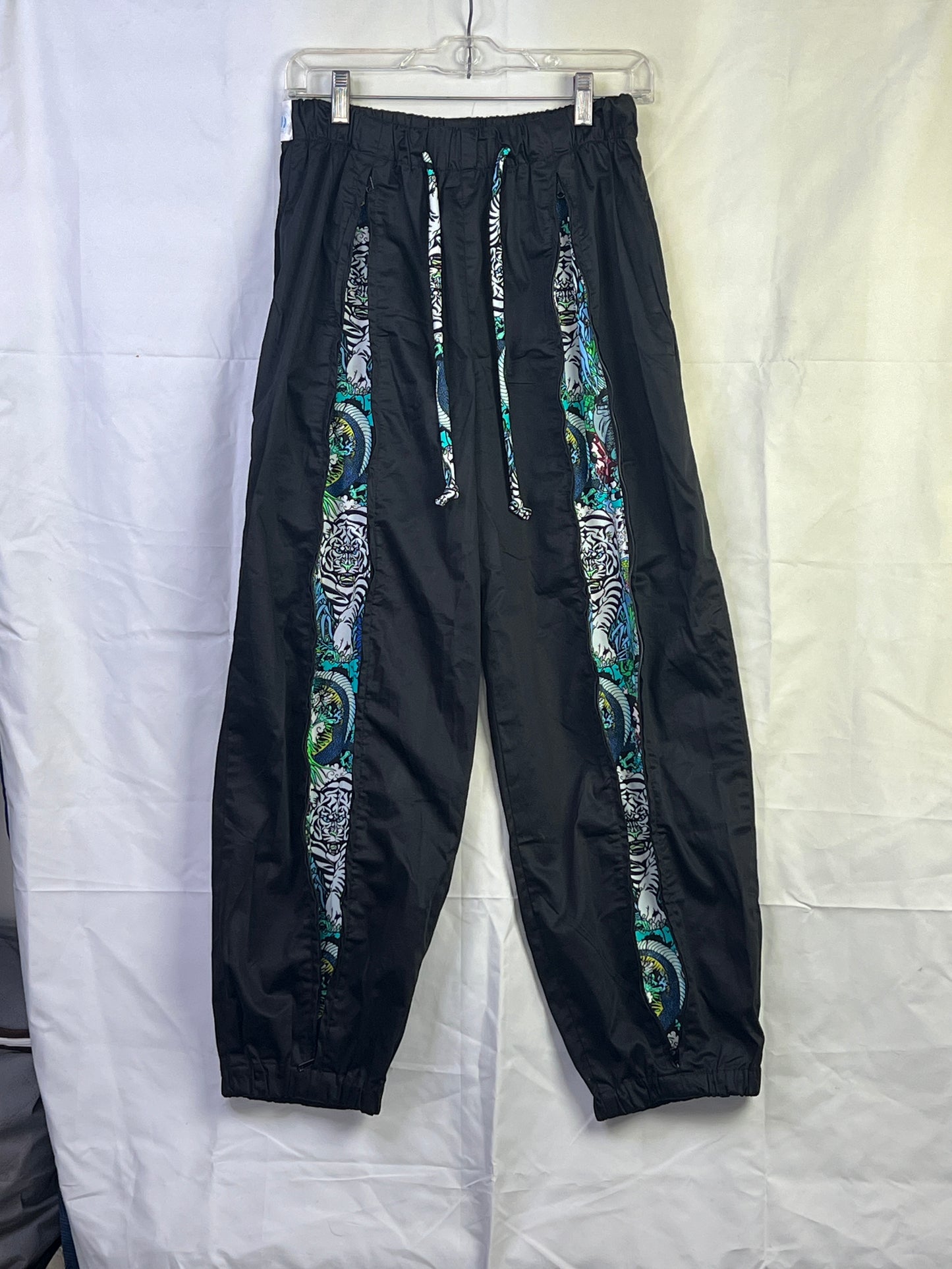 Black Sublimation Joggers Super Dope